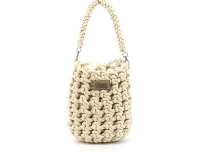 Bucket cord CELINE beige